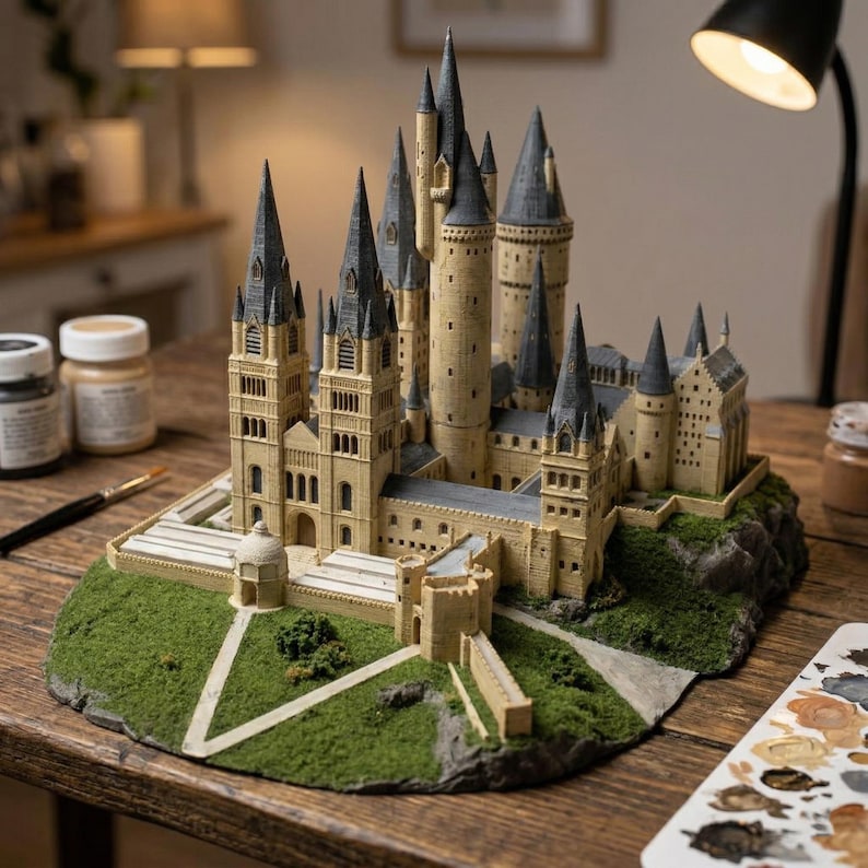 Medieval Castle 3D Print Model – Modular Fortress for Tabletop Gaming ...