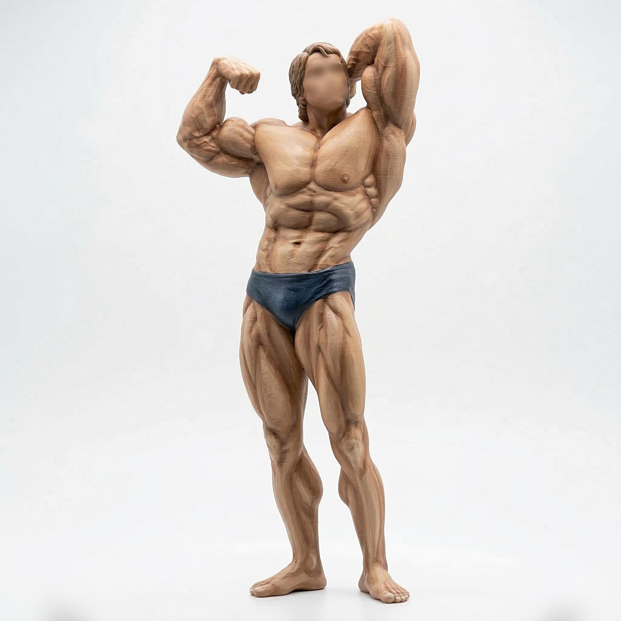 Bodybuilder figurine - Etsy 日本