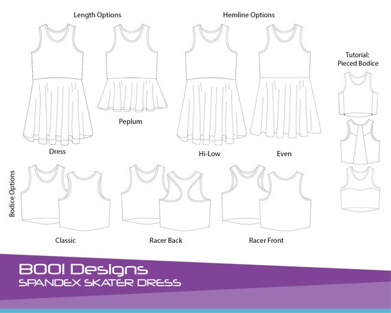 spandex skater dress