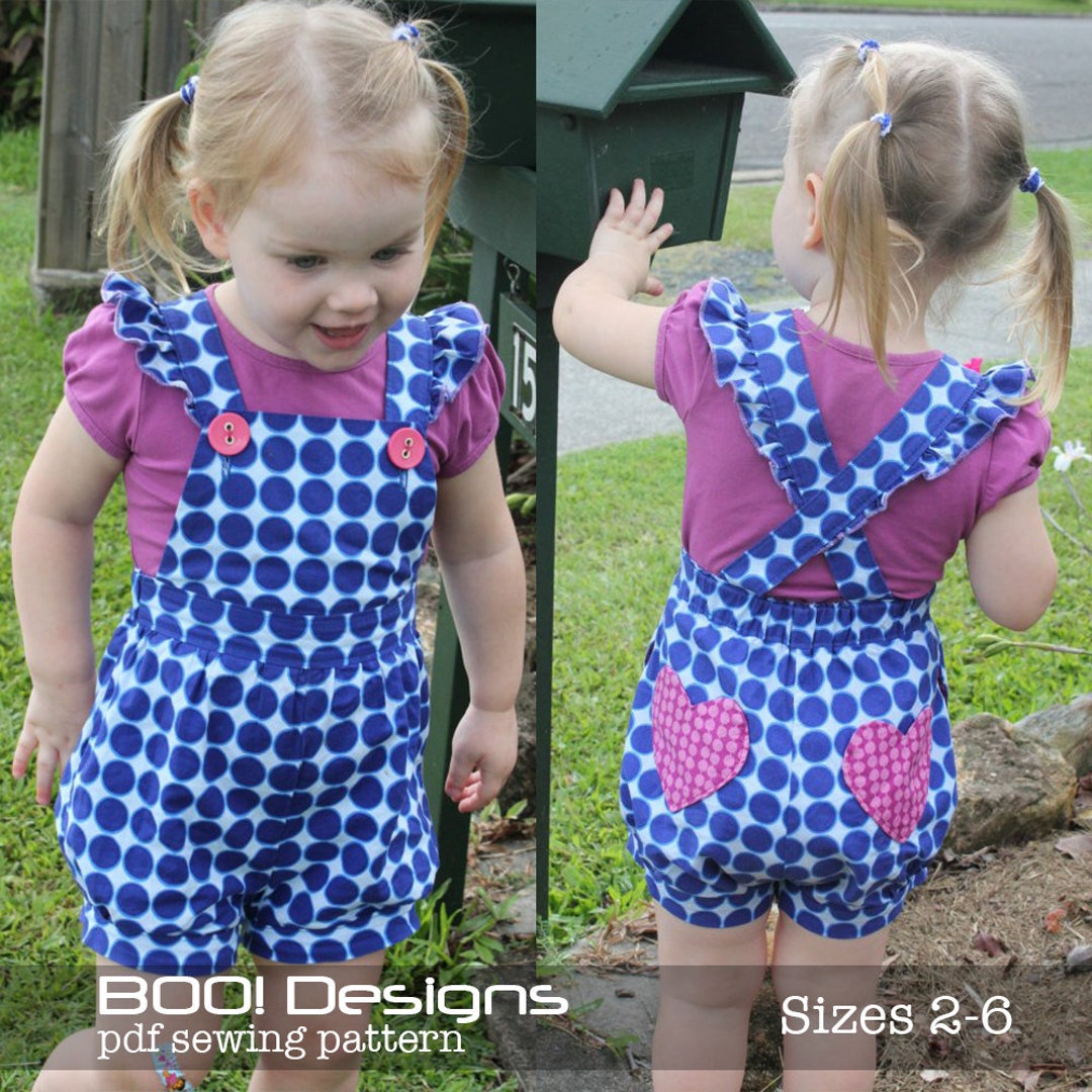 PDF Pattern Overalls - Etsy