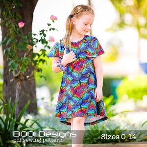 PDF Pattern Portrait Dress and Top
