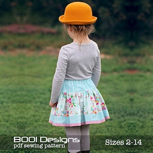 PDF Pattern Twirly Skirt