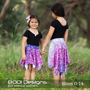 PDF Pattern Pixie Skirt