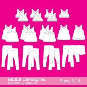 PDF Pattern Dynamite Activewear