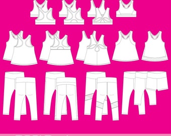 PDF Pattern Dynamite Activewear