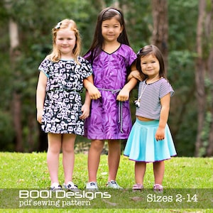 PDF Pattern Dolman Kleid und Top