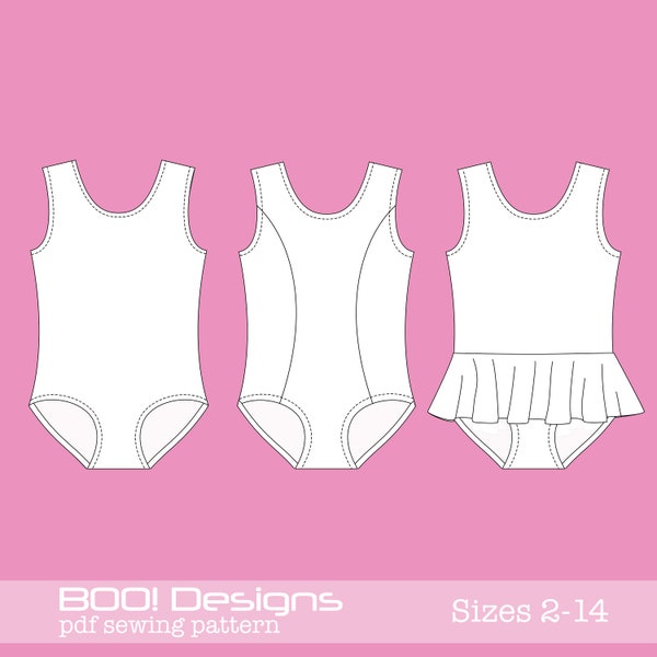 PDF Pattern Ultimate Suit Leotard and Swim