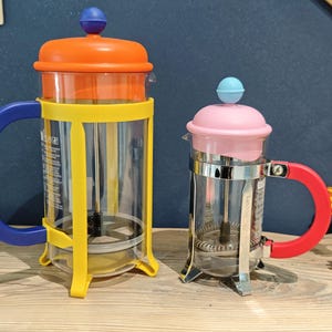 Caffettiera French Press Post modern style BODUM coffee maker 1990s  Dannish