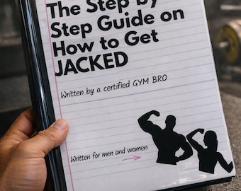 Muscle Building Workout Plan PDF | Gym Guide + Nutrition & Tracker