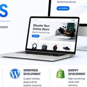 May include: A digital marketing services advertisement featuring a desktop monitor, laptop, and two smartphones displaying web interfaces. The text reads: We Build Powerful Digital Experiences, Build. Grow. Succeed Online, and Get A Free Consultation.