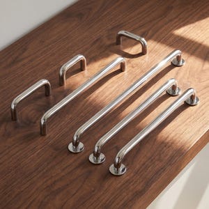 Minimalist Cabinet Pull, Modern Drawer Handle, Sleek Dresser Hardware, Long Wardrobe Door Pull, Kitchen Cupboard Furniture Accent Decor