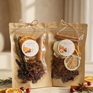 Handgemaakte sudderpotkit, potpourri met kookplaat, natuurlijke huisgeur, botanische suddermix, housewarmingcadeau
