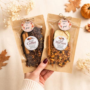 Thanksgiving Simmer Pot Kit | Natural Hostess Gift for Fall Gatherings