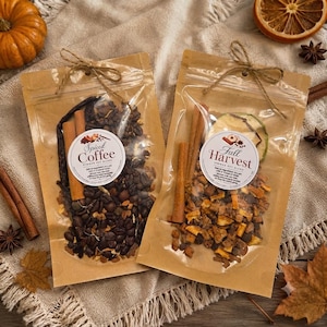 Kit pour pot-pourri d'automne | Pot-pourri naturel pour la cuisinière | Parfum d'ambiance automnal chaleureux