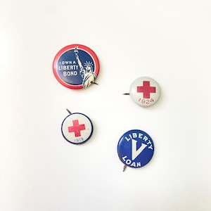 Wwi Red Cross Pin - Etsy