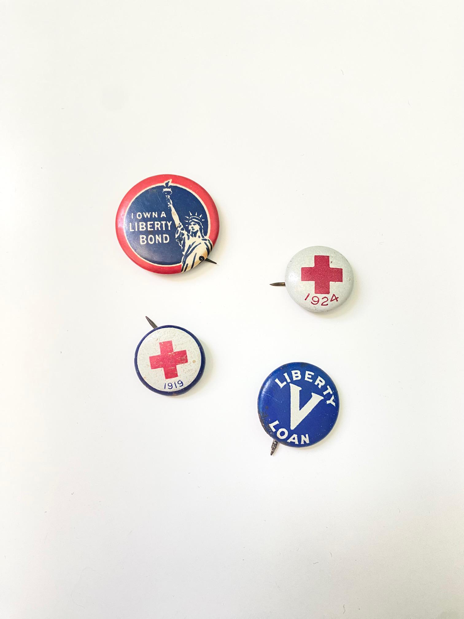 1910s 20s アメリカンレッドクロス ピンズ 30個セット ビンテージ 1919 Red Cross Pin - Etsy