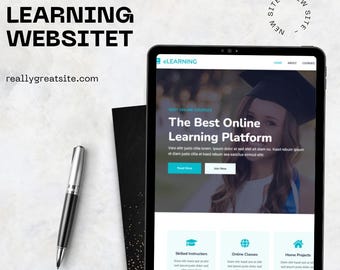 Ultimative Online-Course-Platform Vorlage | Responsives LMS UI Kit für Erzieher & Ed Techs