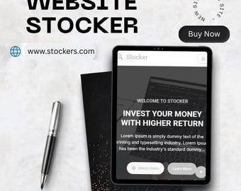 All-in-One Website Vorlage | Starten Sie sofort Ihr Online-Business | Keine Kodierung erforderlich