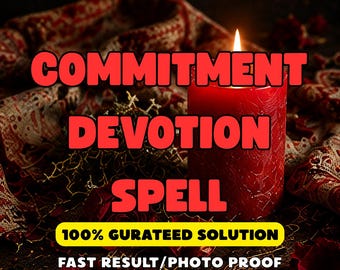 Toewijding en toewijding Love Spell – Krachtige loyaliteit, trouw en diepe bandbindingsritueel