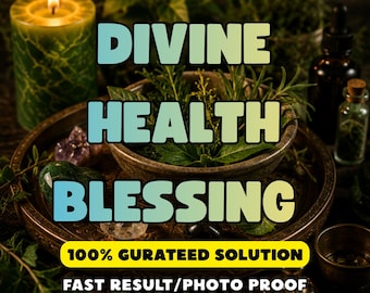 Goddelijke Gezondheidszegen | Persoonlijk Spiritueel Welzijnsritueel | Energiebalans, Kracht & Vitaliteit