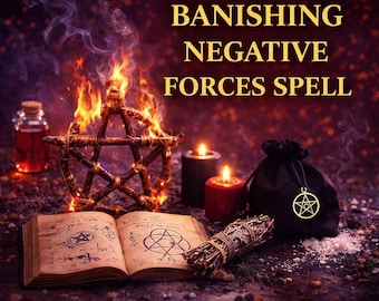 Banishing Negative Forces Spell – Remove Negativity & Protect Your Energy