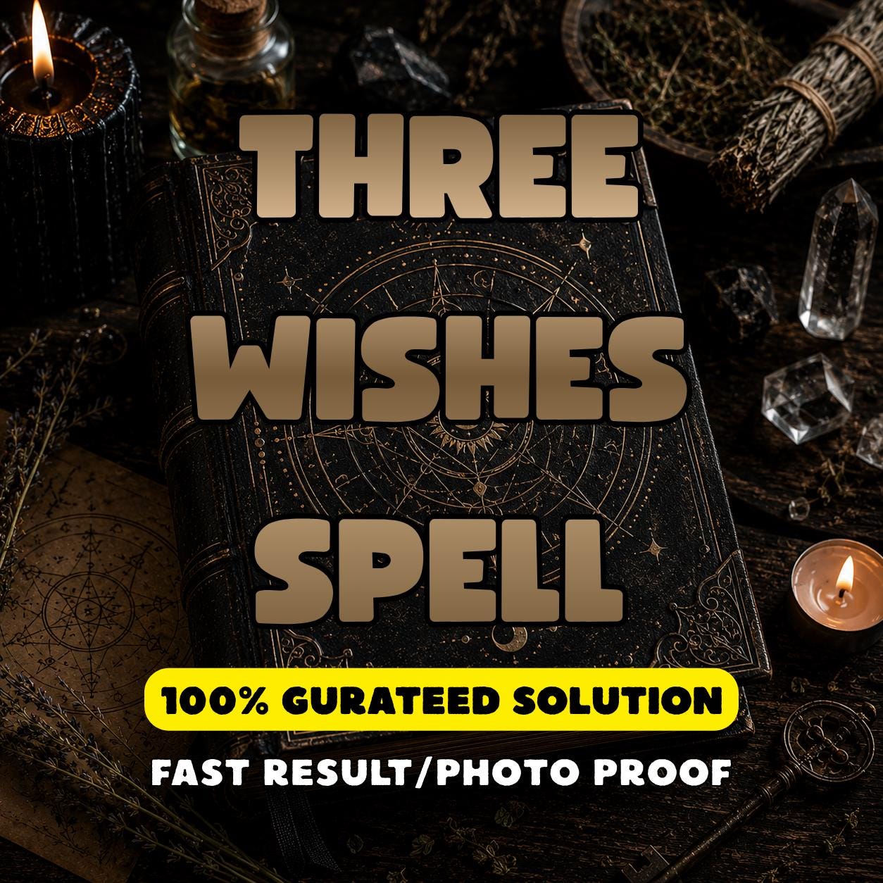 Wishes Ritual Three Wishes Spell – Powerful Wish Manifestation & Desire Fulfillment ...