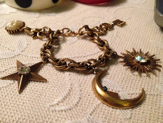 Huge Funky Fabulous Charm Bracelet