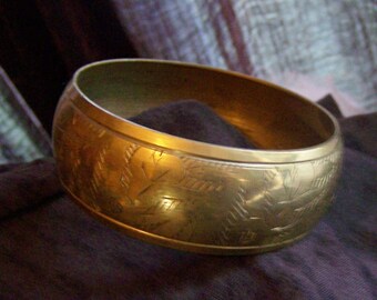 Solid Brass Bangle Bracelet India