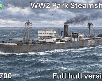 1/700 WW2 Park-class cargo ship, Canadian liberty ship