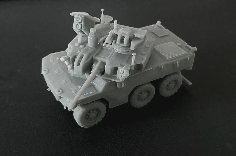1/72 20mm Modern french special forces team & EBRC Jaguar (Jaguar + 12 Figures) image 3