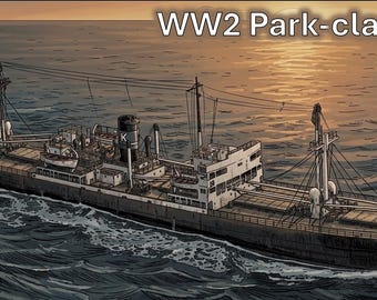 1/350 WW2 Park-class cargo ship