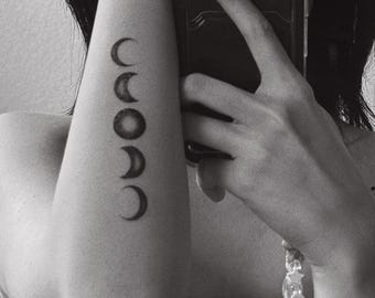 Temporary Tattoo_Jimin Moon_BTS_Army