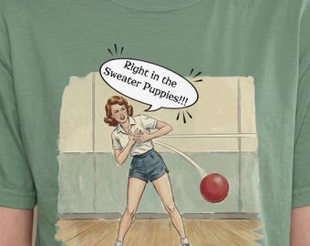 Hilarious Unhinged Dodgeball Shirt, Vintage Green Retro Meme Gag Tee