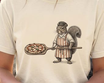 Vintage Pizza Shirt, Pizza Gift for Him, Sourdough Lover Tee, Pizza Maker Top, Retro Diner Shirt, Chef Lovers Shirt, Funny Foodie Graphic