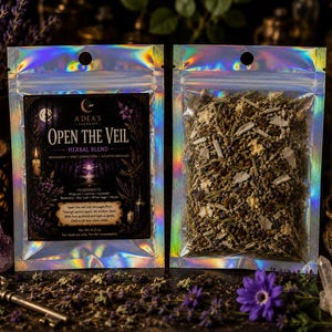 Open the Veil Kruidenmengsel | Mediumschap, Spirituele Verbinding, Intuïtie (0,25 oz)