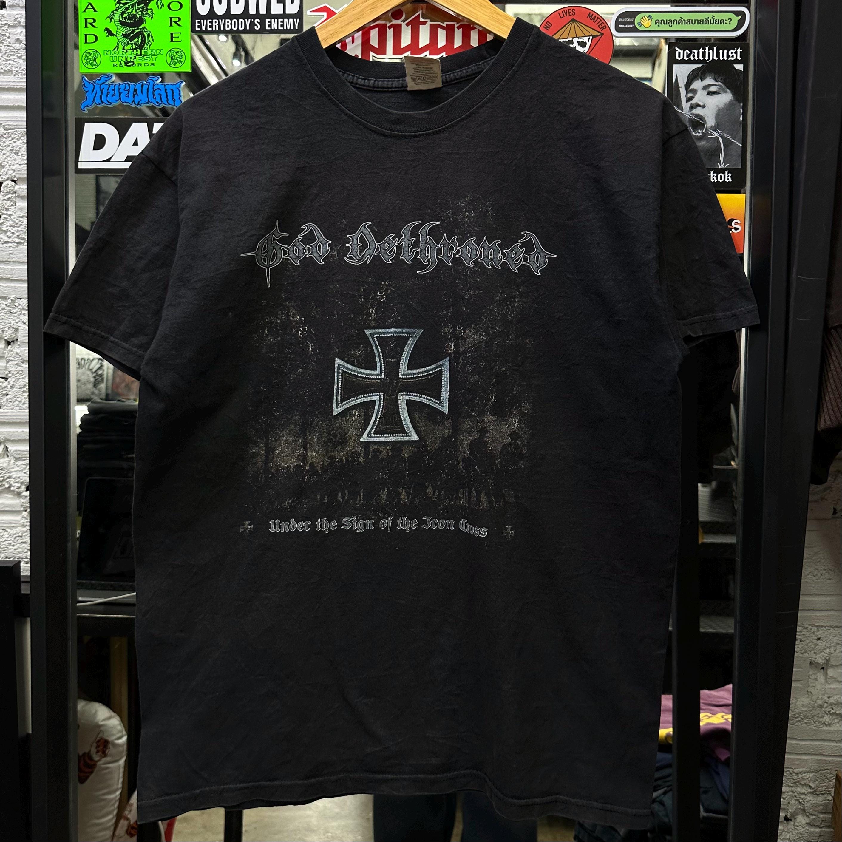 GOD DETHRONED Under the Sign of Iron Cross Vintage 2000s Shirt - Etsy