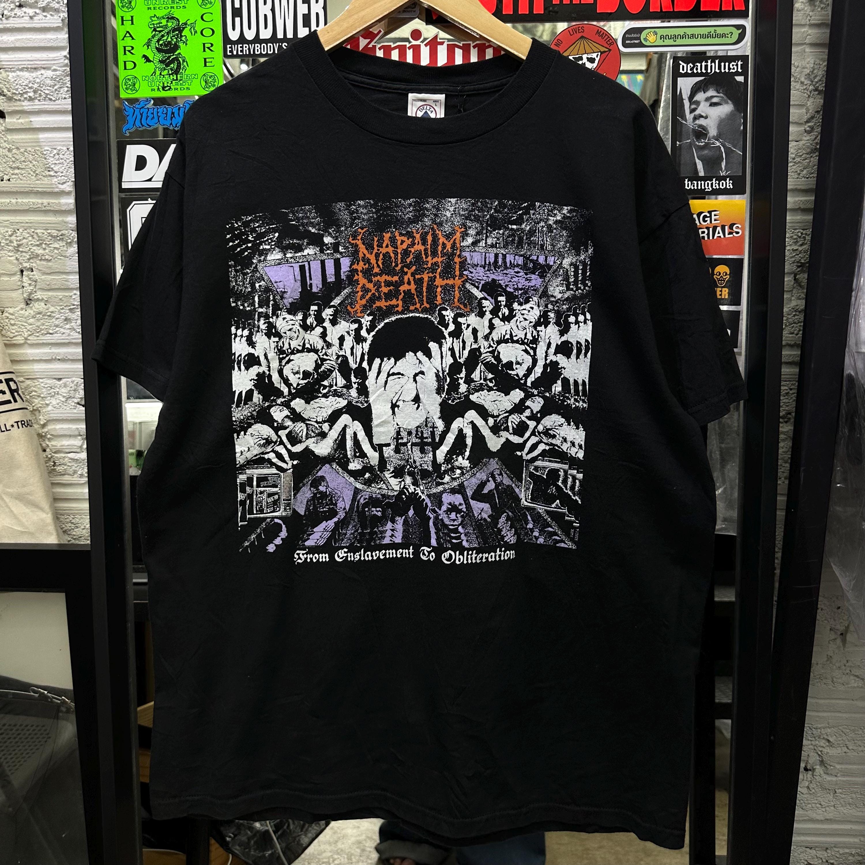 Napalm Death Vintage Shirt - Etsy
