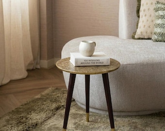 Messing accentstandaard, bloemendecor met reliëf, martinihouder, luxe woonkamermeubilair