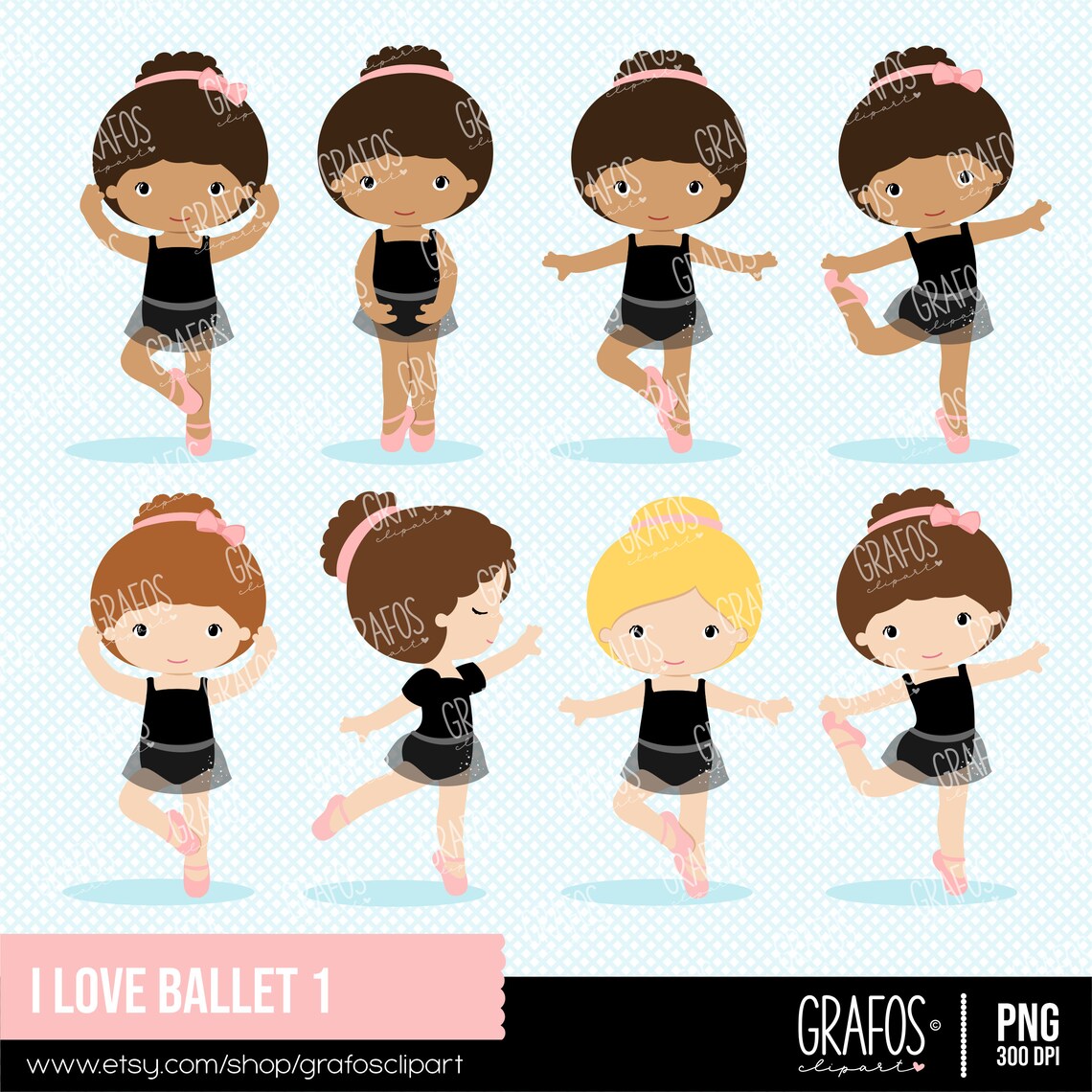 Ballerina Clipart Set Ballet Slippers Tutu Graphics digital ballerina-clipart-set-ballet-slippers-tutu-graphics-digital