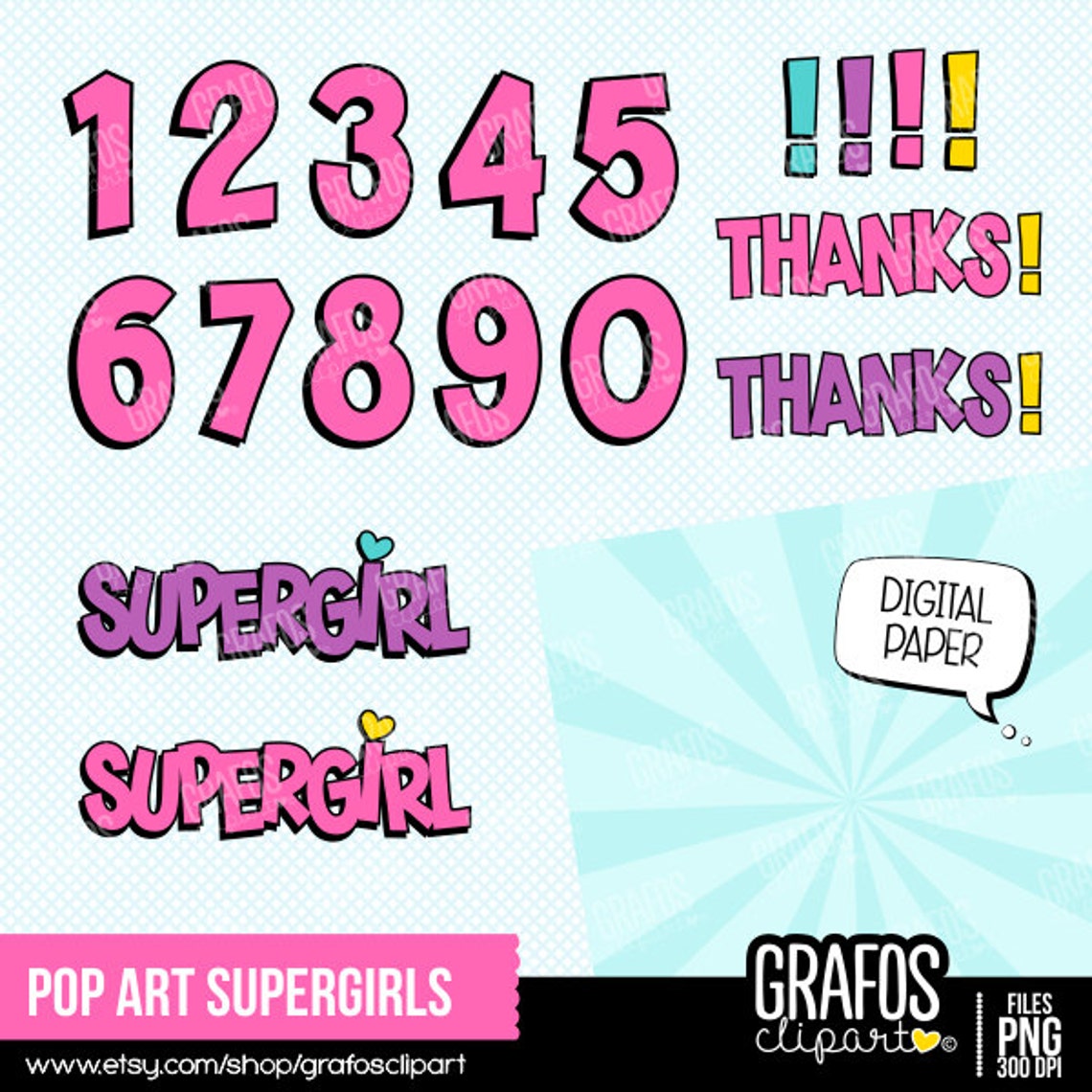 Superhero Leggings For Girls – Pop Art Print, Moisture-Wicking & Super Comfy