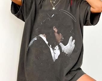 Comfort Colors Michael Jackson Glove T-Shirt (nur Aufdruck ohne Strass)