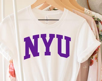 NYU-tröja, NY-tröja, New York University, NYU University-tröja, New York University, NYU-examen