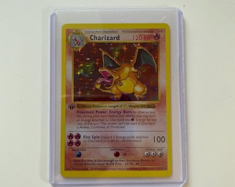 First Edition Base Set Charizard PROXY Card