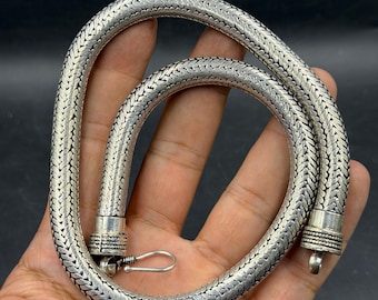 Exzellenz Qualität handgefertigte Silber Snack-Kette