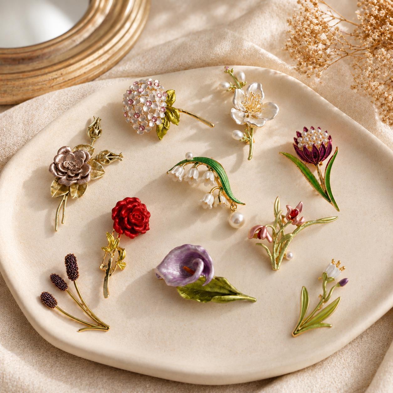 Vintage Pearl Brooch - Etsy display picture 1