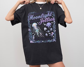 Dance of the Moonlight Jellies Stardew Valley Comfort Colors Shirt, Gamer Gift, Pelican Town Shirt, Retro Jellyfish Shirt