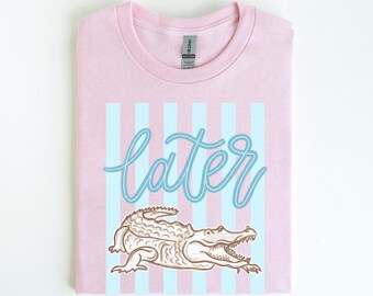 Later Gator Shirt, Last Day of School Shirt Comfort Colors, See you later alligator Tees, Teacher Team Shirt, End of Year Teacher Shirt