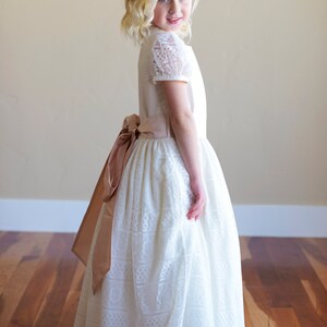 Premium Lace Flower Girl Dress image 1