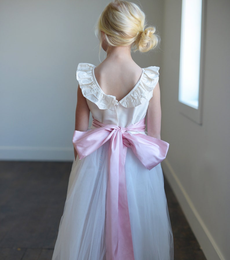 ballerina flower girl dress