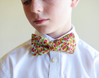 Bespoke Pre-tied Bow Tie con tracolla regolabile, matrimonio farfallino, Mens, adolescente, ragazzo, bambino